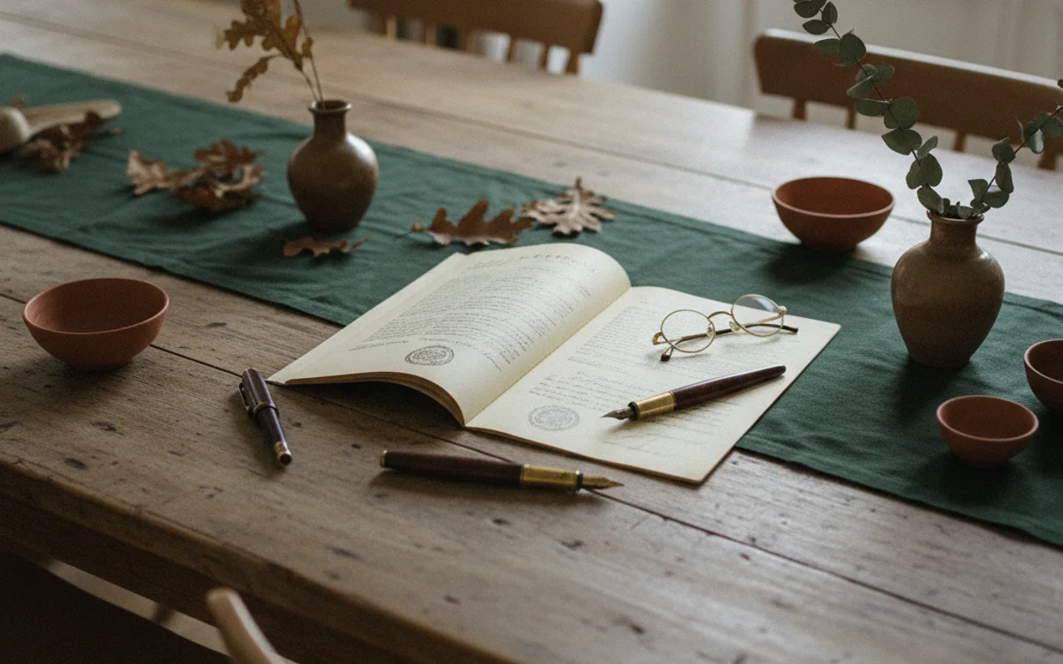 Réunion de famille autour d'un acte notarié pour une donation-partage